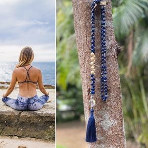Mala Praying Beads (108) 🙏🏻  Quartz Guru Bead.